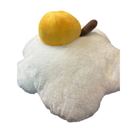 Fried Egg Plush 14 inches by Silver One - Picture 2 of 6